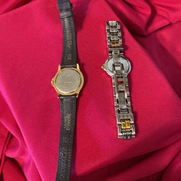 A Pair Of Ladies Movado Museum Dial Watches EUC - Picture 2 of 4
